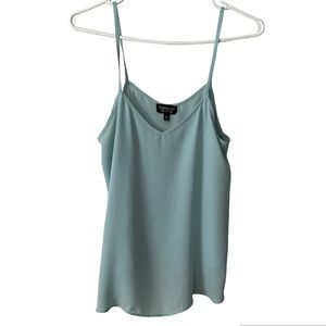 Topshop Women’s Light Green Camisole size 4